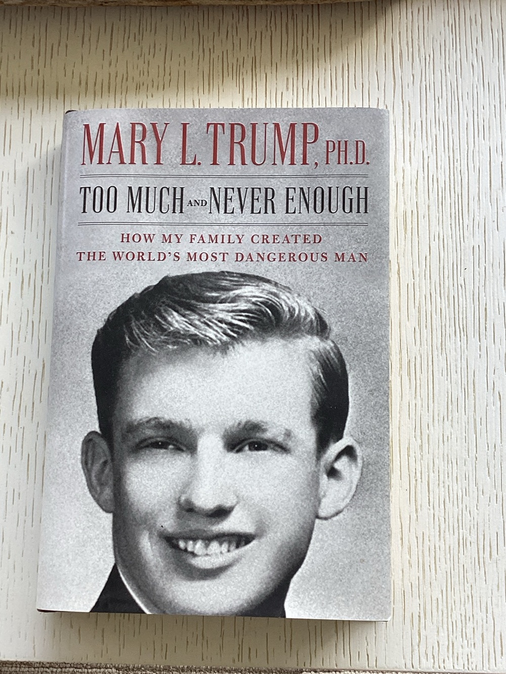 Book Too much and never enough